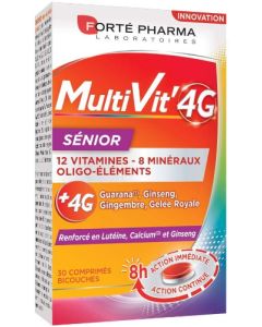 Forté Pharma Multivit' 4G Sénior 20 comprimés