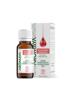 Aromaya Huile Essentielle Bio de Gaultherie Odorante 30ml