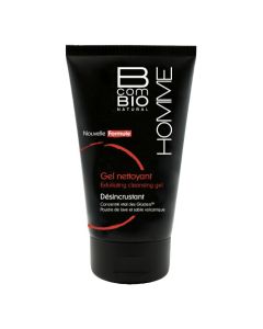 BcomBIO Homme Gel Nettoyant Désincrustant Visage 125ml