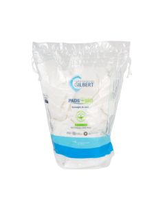 Gilbert Pads Bio 180 Rectangles de Coton 8x10cm