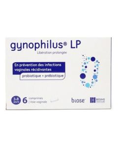 Gynophilus LP Comprimés Vaginaux x6