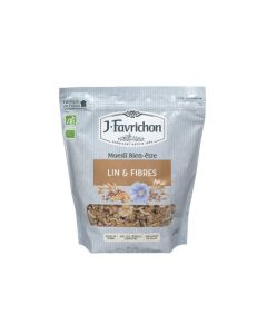 Favrichon Muesli Bien Etre Lin & Fibres Sachet refermable 400g