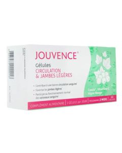 Jouvence Circulation et Jambes Légères 60 Gélules