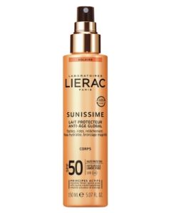 Lierac Sunissime Lait Protecteur Anti-Âge Global SPF 50 150ml