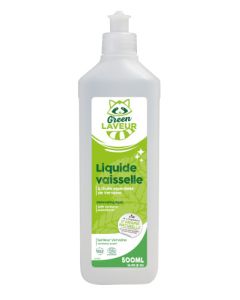 Green Laveur Liquide Vaisselle Bio Verveine 500 ml