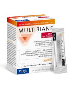 Pileje Multibiane Age Protect Orodispersible 14 sticks orodispersibles