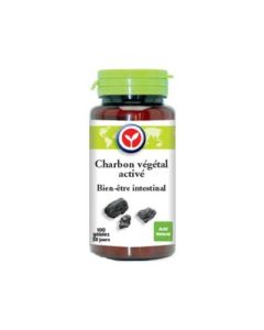 Nature System Charbon Végétal Active Bien Être Intestinal 100 Gélules