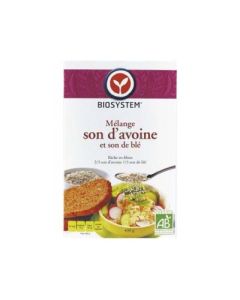 Biosystem Mélange Son d'Avoine et Son de Blé Bio 400g