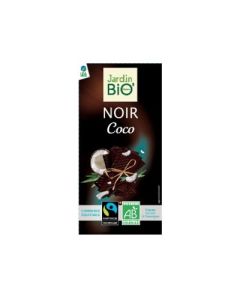 Jardin bio chocolat noir coco 100g