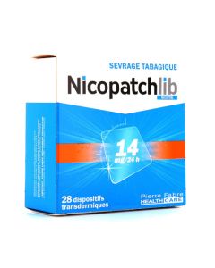 Nicopatchlib 14mg/24h 28 patchs dispositifs transdermiques