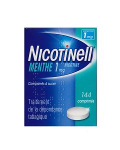 Nicotinell Menthe 1mg 144 comprimés
