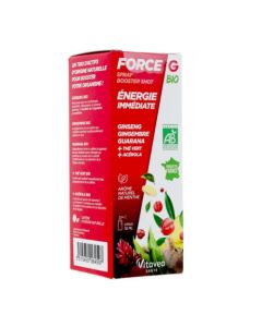 Force G Spray Booster Shot Bio Energie Immédiate 15ml