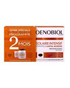 Oenobiol Solaire Intensif Préparateur Capital Jeunesse 2 boites de 30 capsules