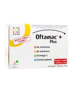 Oftamac+ Visée Oculaire 60 capsules