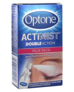 Optone Actimist Spray Oculaire 2 en 1 - 10ml