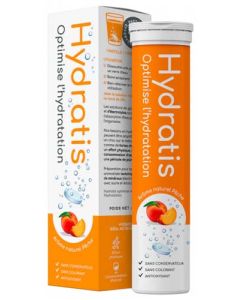 Hydratis Solution Hydratante Goût Pêche 20 pastilles