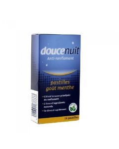 Douce Nuit Anti Ronflement Double Action 16 Pastilles