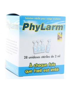 Phylarm Solution Stérile pour Usage Oculaire 28 unidoses