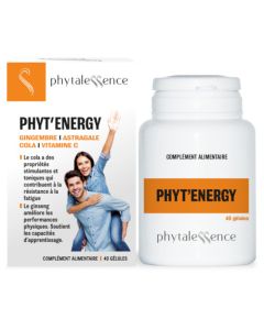 Phytalessence Phyt'Energy 40 Gélules 