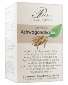 Phytalessence Pure Ashwagandha Bio 30 Gélules