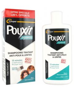 Pouxit Shampoing Traitant Anti-Poux et Lentes 250ml