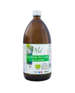 Pur'Aloé Jus d'Aloé Vera à Boire Bio & Équitable 1 Litre