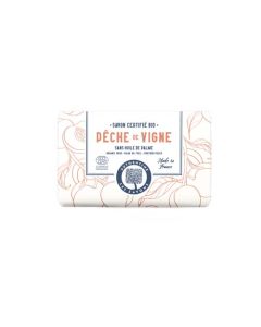 Authentine Savon Solide Certifié Bio Pêche de Vigne 100g