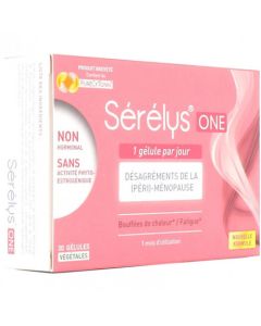 Sérélys One Désagrément de la Péri-Ménopause 30 Gélules + Broche offerte
