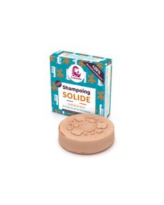 Lamazuna Shampoing Solide pour Cheveux Secs Huile de Prune 70 g