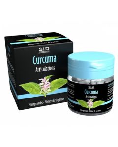 SID Nutrition Curcuma Articulations 30 Gélules