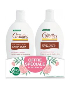 Rogé Cavaillès Soin Toilette Intime Extra-Doux 2x500 ml