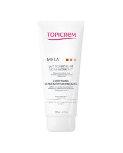 Topicrem MELA Lait Éclaircissant Ultra-Hydratant Tube 200ml