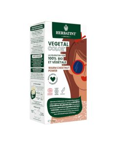 Herbatint Vegetal Color Couleur Noisette et Soin 100g