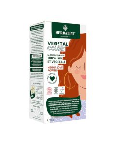 Herbatint Vegetal Color Couleur Henné et Soin 100g