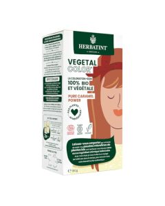 Herbatint Vegetal Color Couleur Caramel et Soin 100g