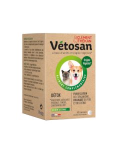 Vetosan Détox Chien et Chat boite de 45 comprimés