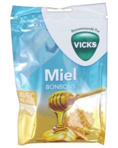 Vicks Bonbons Miel 72g 